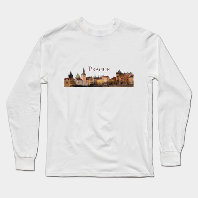 Prague Long Sleeve T-Shirt by RaeTucker